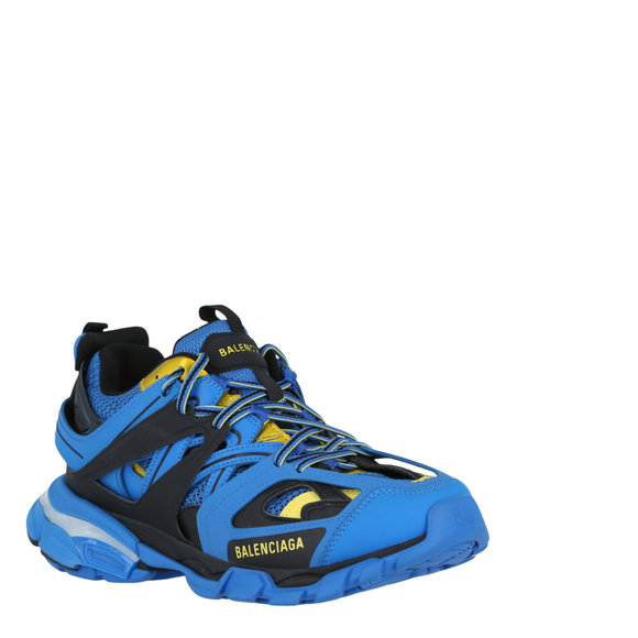 Balenciaga Mens Track LED Sneakers Blue Mens - Picture 2 of 4